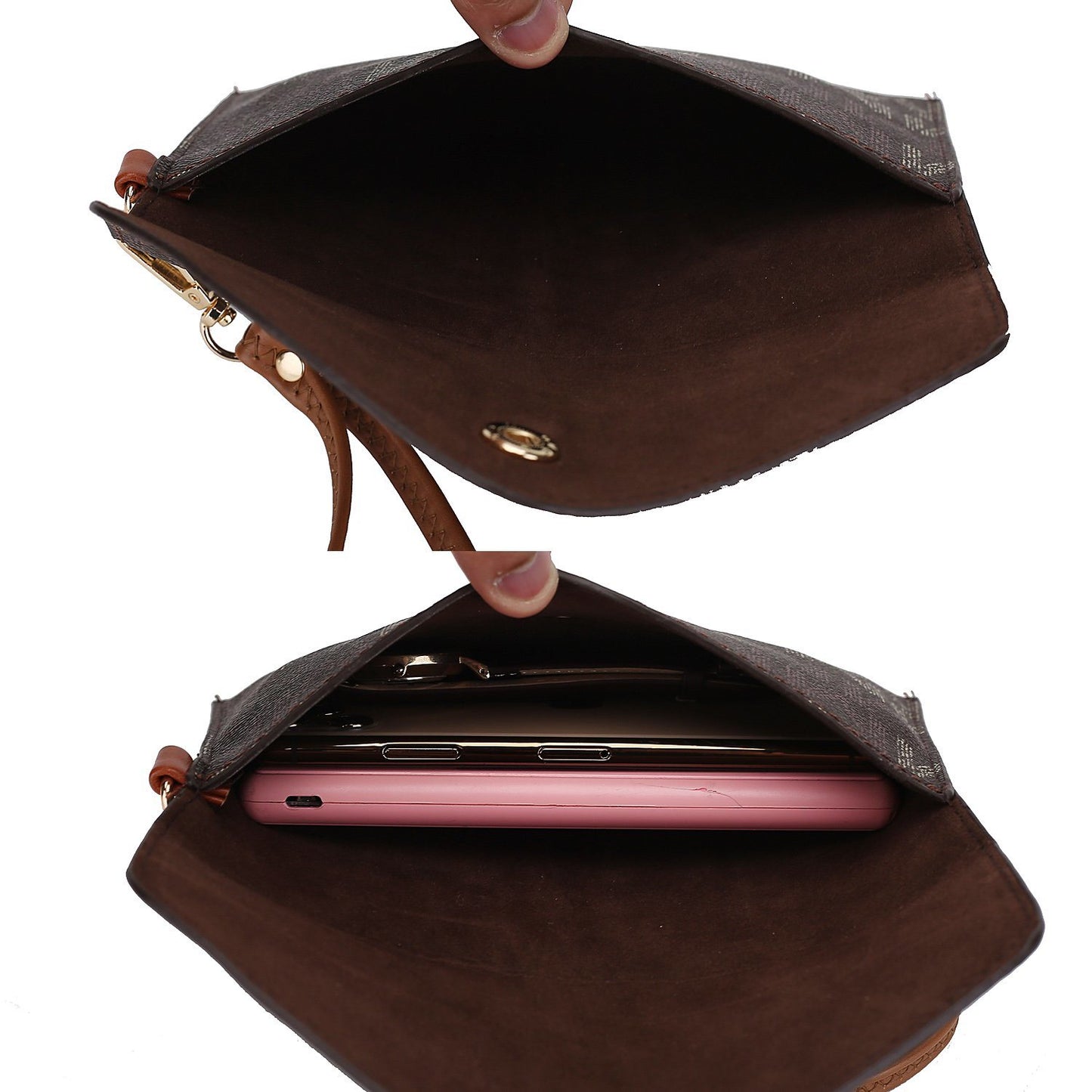 MKF Collection Alexy M Signature Tote Set by Mia K., 4-Piece, (Color Burgundy)