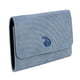 Buckle-Down Women's Disney Wallet, Foldover, Disney Signature D Logo Sky Blue, Arch Stitch, Vegan Leather