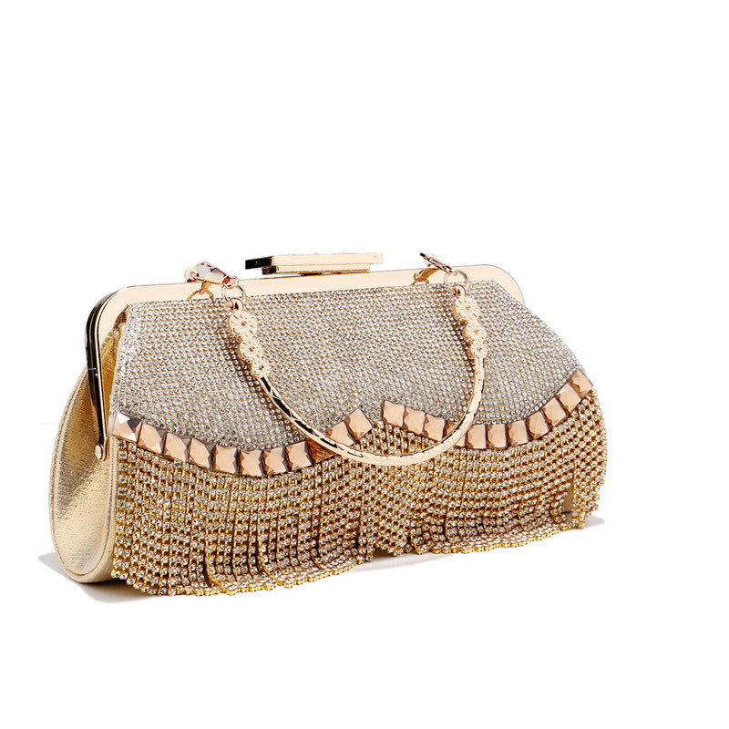 Tassel Shape Evening Bags Women's Hundred Banquet Handbags Dress Evening Bags