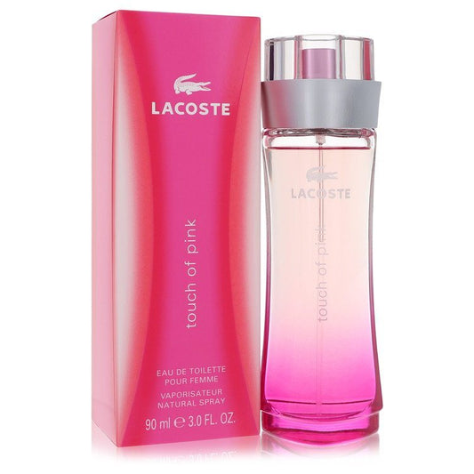 Touch Of Pink by Lacoste Eau De Toilette Spray 3oz (Woman)