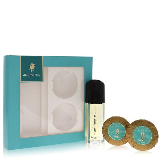 Worth Gift Set -- 1.7 oz eau De Toilette Spray + 2 x 2.6 oz Soap