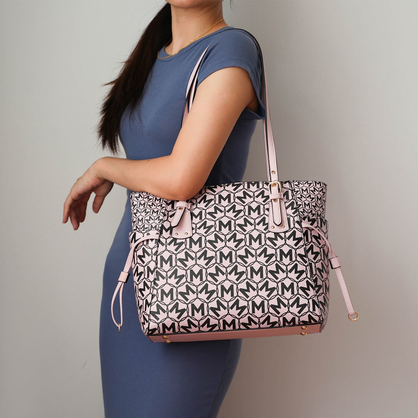 MKF Collection Pauline Tote Bag with Wallet by Mia K