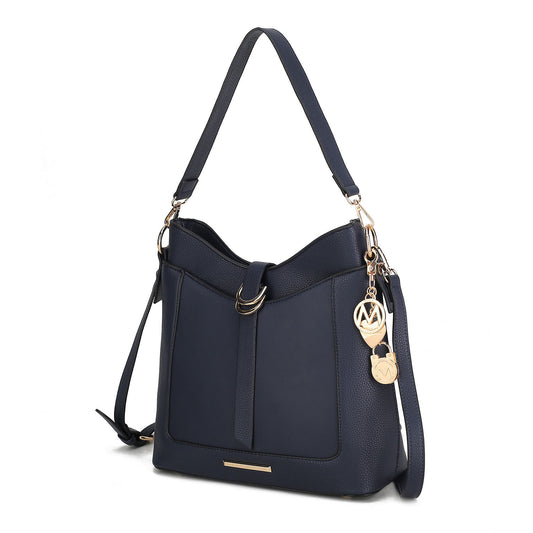 MKF Collection Geneva Vegan Leather Women Shoulder Bag by Mia K