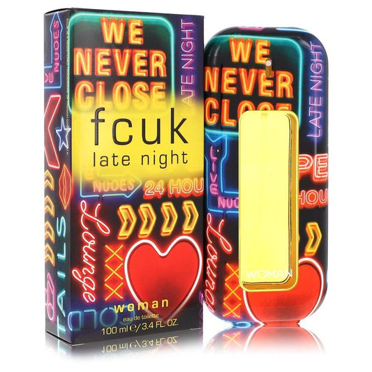 Fcuk Late Night by French Connection Eau De Toilette Spray 3.4oz