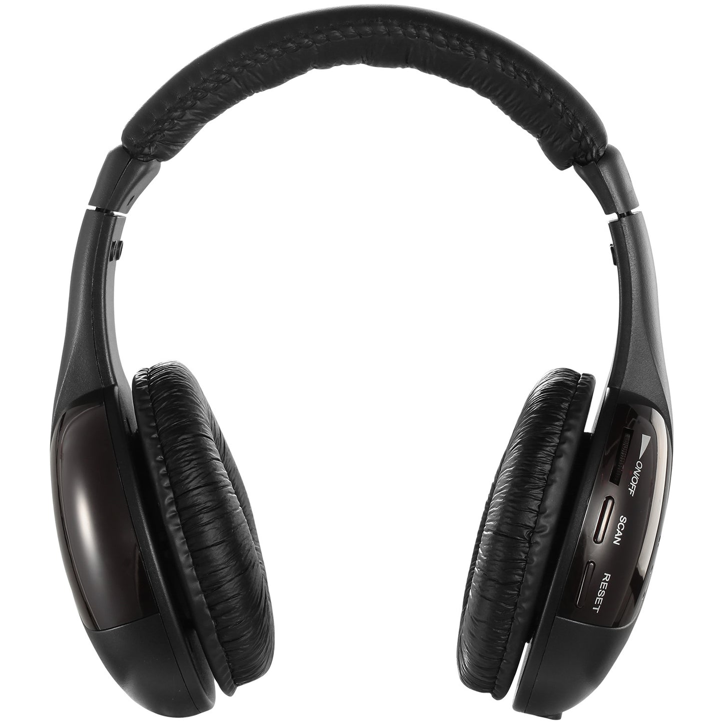 Wireless RF Headphones HiFi Over Ear Headsets RF Transmitter Receiver