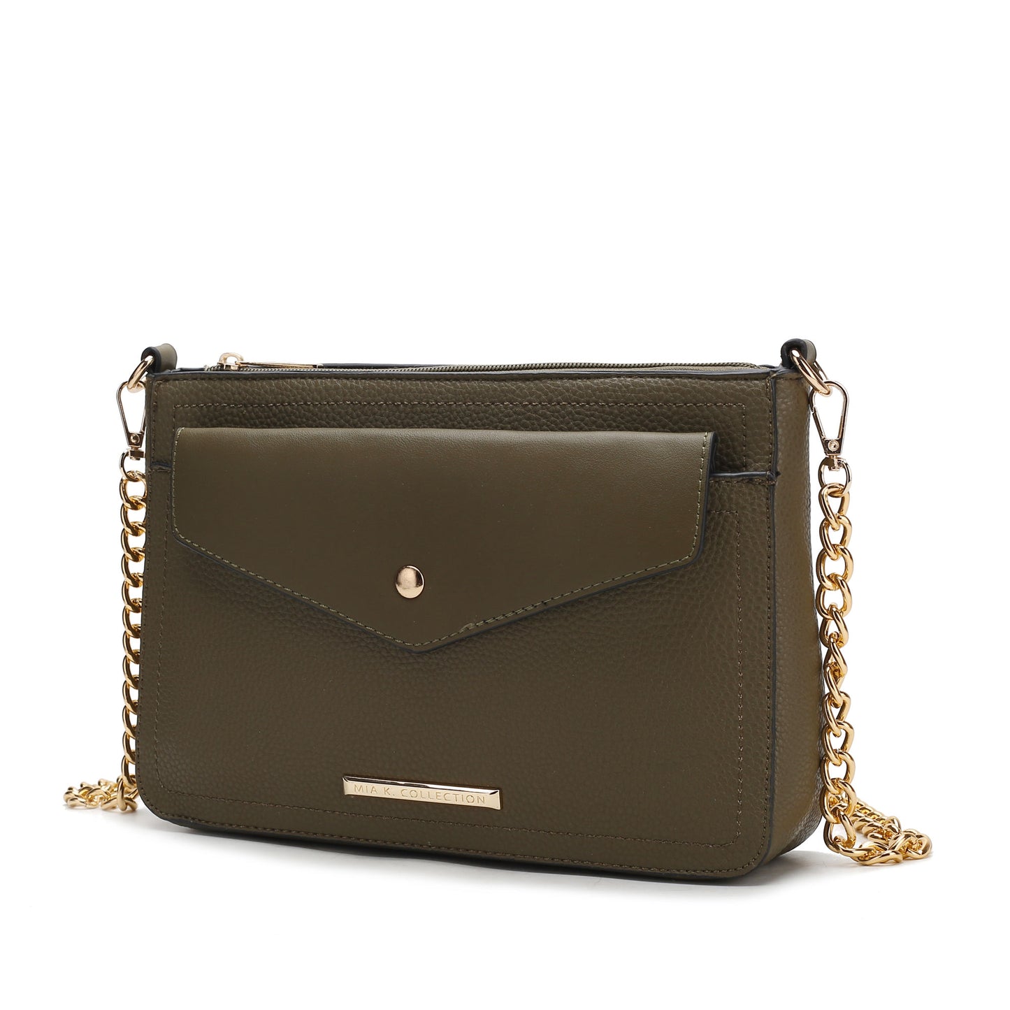 MKF Collection Maribel Crossbody Handbag Vegan Leather Women by Mia K