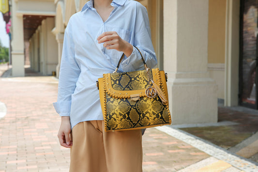 MKF Collection Lilli Satchel Handbag Women by Mia k
