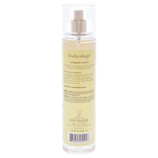 Whipped Vanilla by Bodycology for Women - 8 oz Fragrance Mist