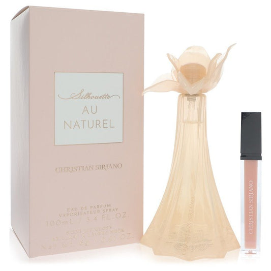 Christian Siriano Au Naturel by Christian Siriano Eau De Parfum Spray + 0.21 oz Nude Lip Gloss