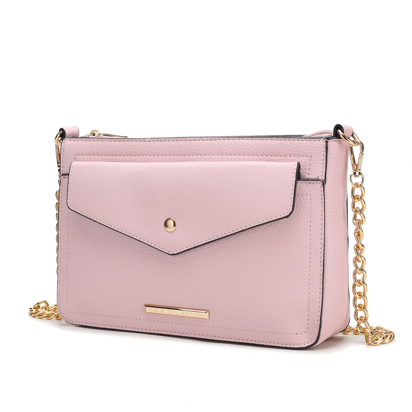 MKF Collection Maribel Crossbody Handbag Vegan Leather Women by Mia K