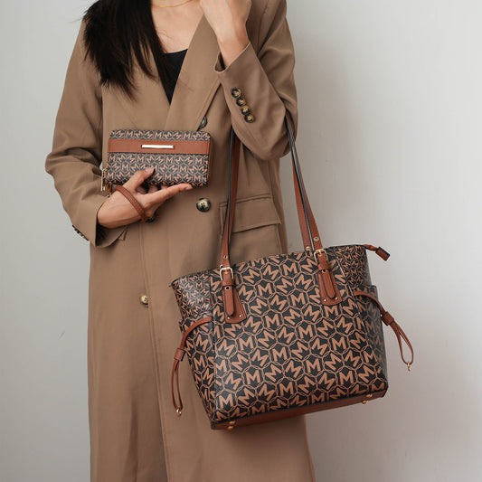 MKF Collection Pauline Tote Bag with Wallet by Mia K